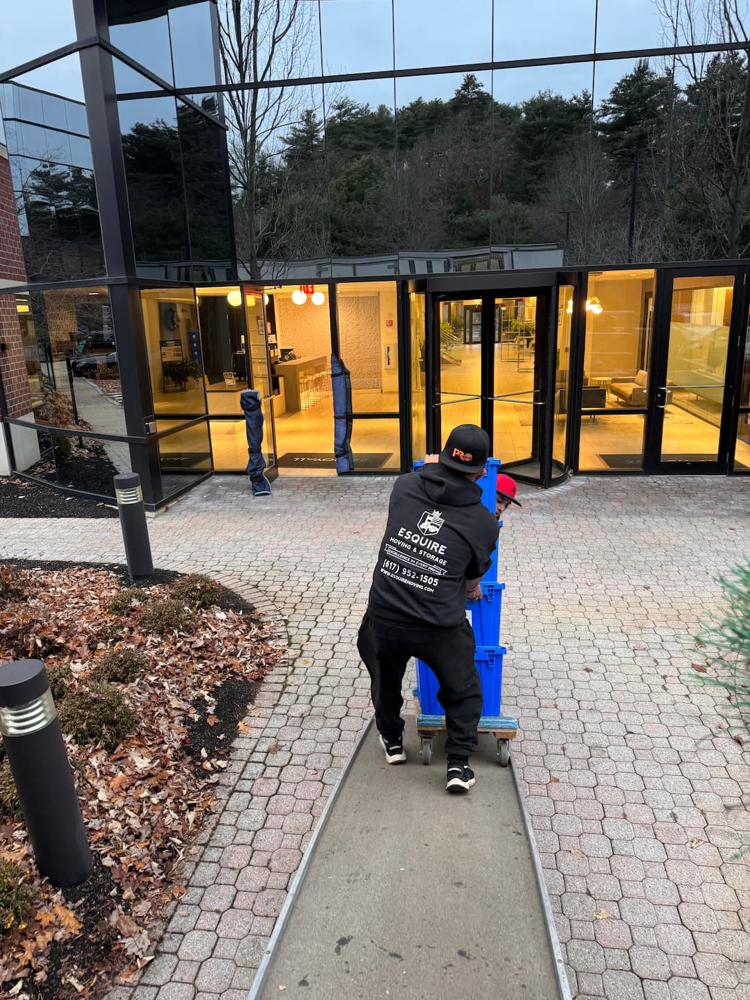 Esquire Moving crew on a local moving job