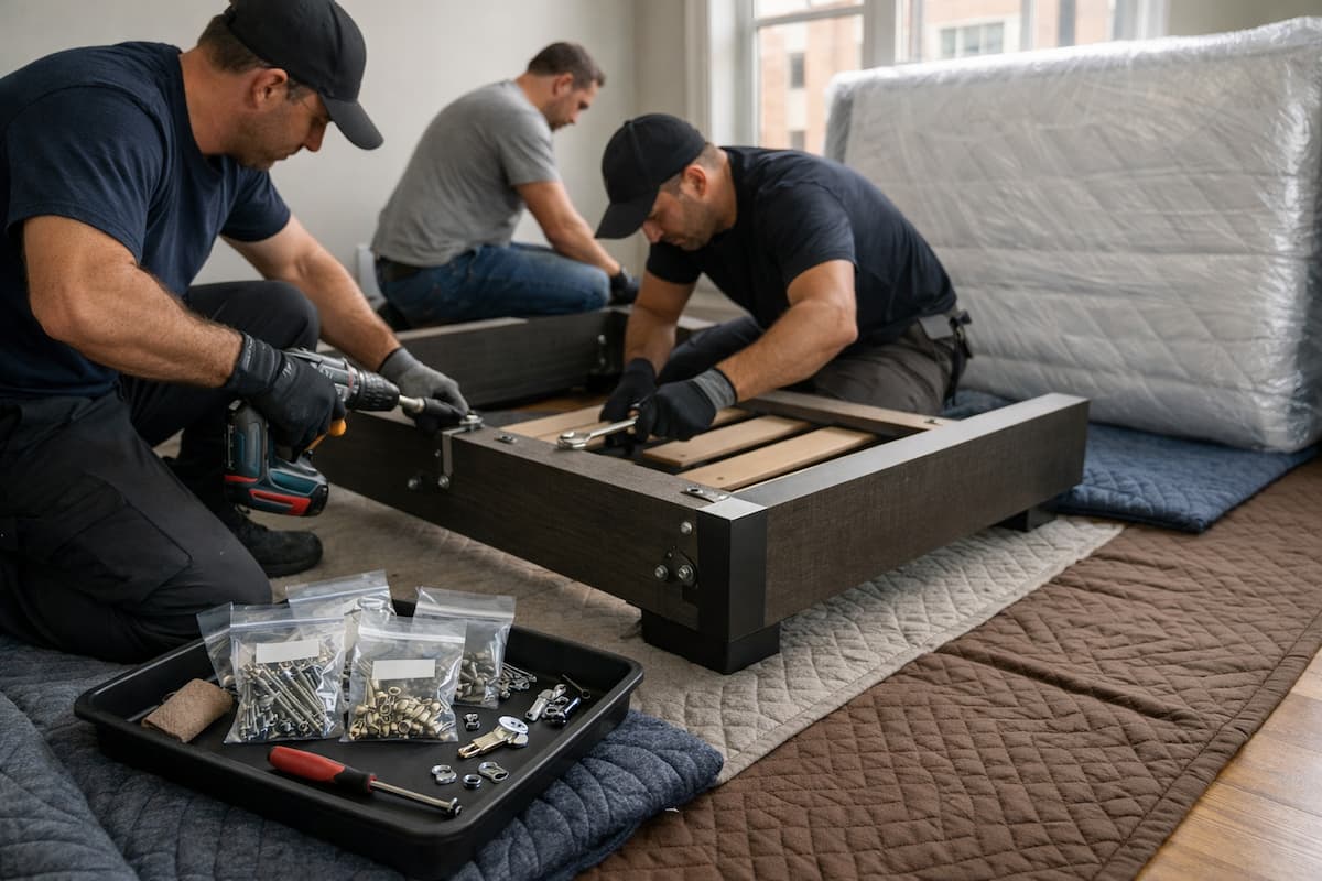 Do Movers Disassemble Beds and Furniture