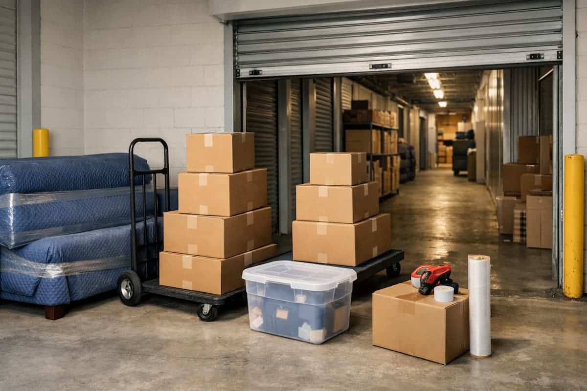 Moving to Storage in Boston