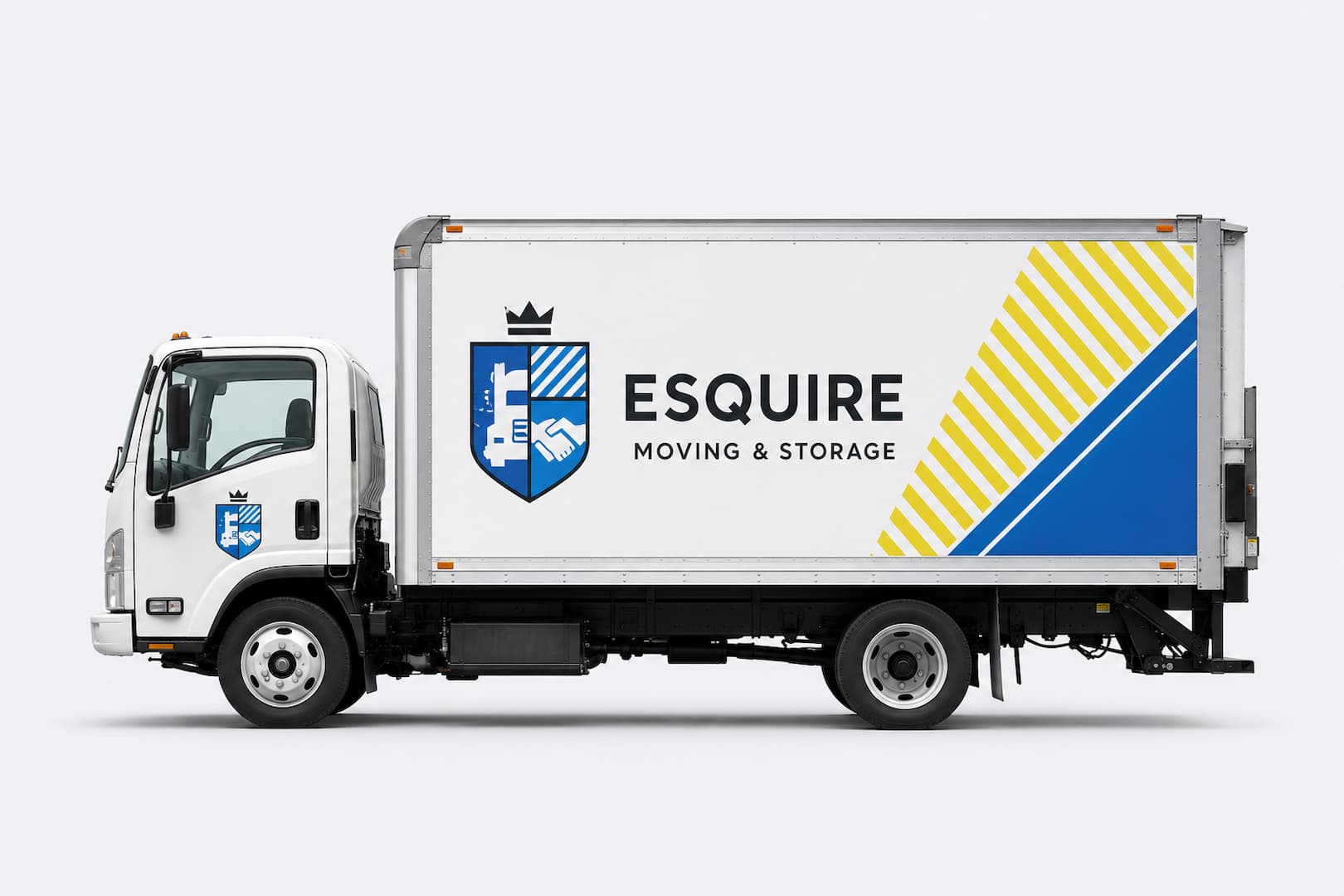 Esquire urban shuttle moving truck for restricted access